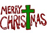 `Merry Christmas` with the Cross